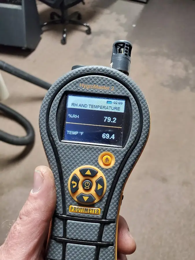 Moisture meter humidity assessment for Fire & Smoke Damage Restoration in Le Ray